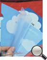 四片三內格光面膠Folder